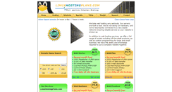 Desktop Screenshot of linuxhostingplans.com